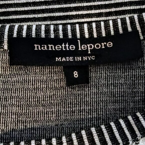 Nanette Lepore Grand Entry Lace Stripe Top NWT - Picture 4 of 7